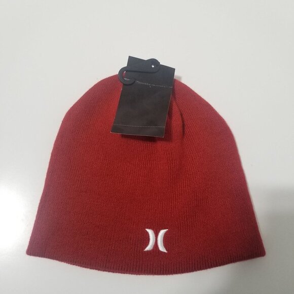 NWT Hurley Icon Classic beanie Size‎ OS Color Red - Picture 3 of 7